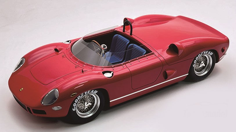 FERRARI 330P 1965 RED PRESS VERSION 1:18 - Tecnomodel - TMD18310A