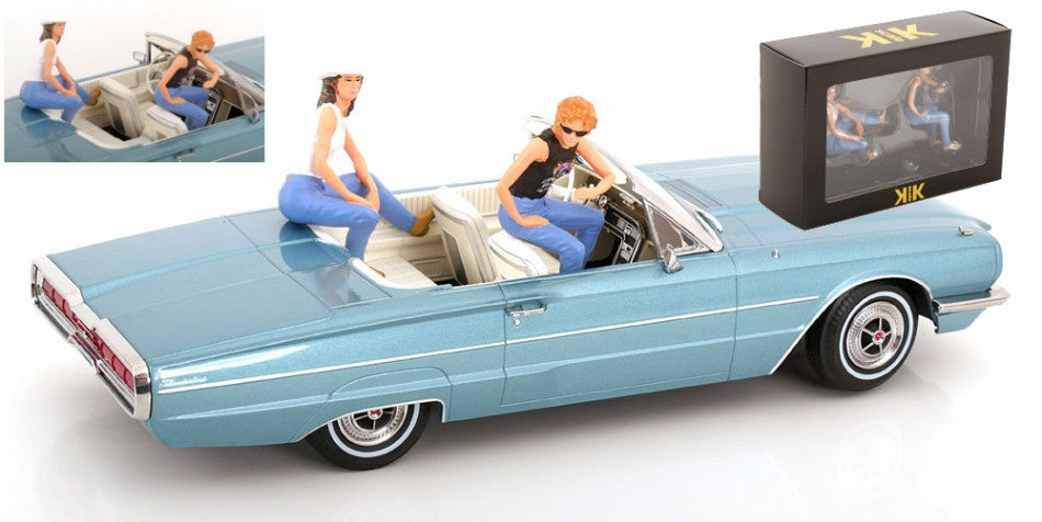 FIGURINE THELMA & LOUISE (CAR NOT INCLUDED) 1:18 - KK Scale - KKFIG025