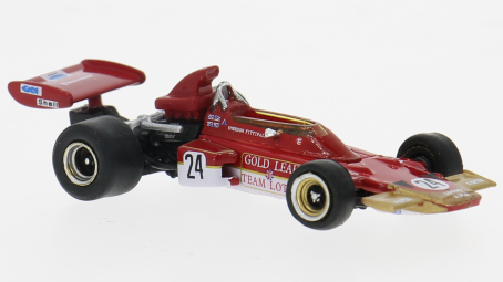 LOTUS 72D N.24 GP USA 1970 E.FITTIPALDI 1:87 - Brekina - BRE22883