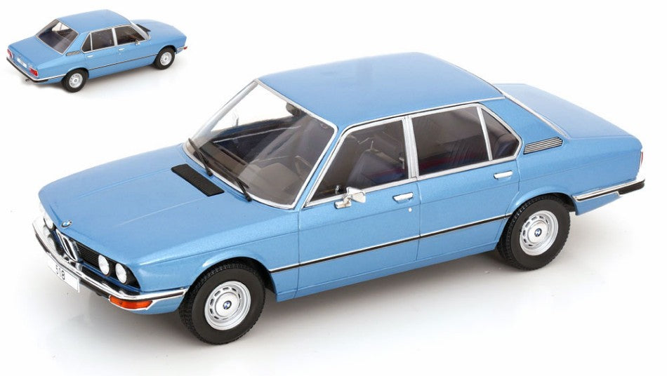 BMW 5er (E12) 1973 LIGHT BLUE 1:18 - ModelCarGroup - MCG18541