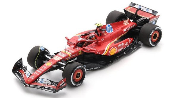 FERRARI SF-24 N.55 2nd AUSTIN GP 2024 C.SAINZ 1:18 - Looksmart - LS18F1068