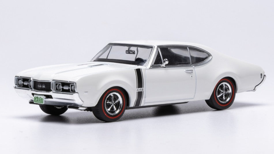 OLDSMOBILE 442 W-30 1970 WHITE 1:43 - Ixo Model - CLC621