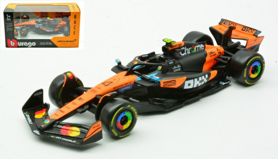 MCLAREN MCL39 N.4 2025 LANDO NORRIS 1:43 - Burago - BU38248N