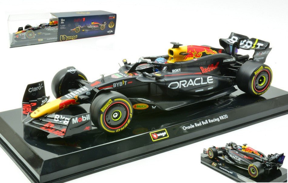 RED BULL RB20 N.1 2024 MAX VERSTAPPEN SIGNATURE 1:24 - Burago - BU28056V