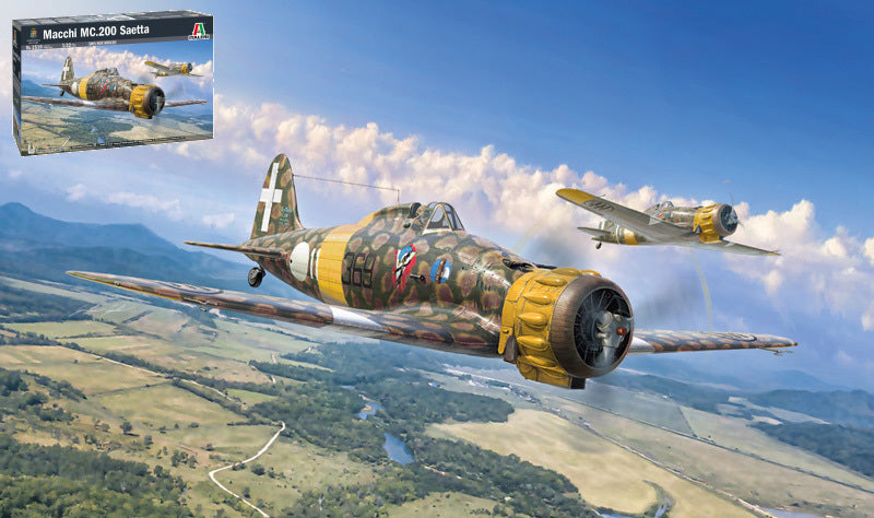 MACCHI MC 200 SAETTA KIT 1:32 - Italeri - IT2516