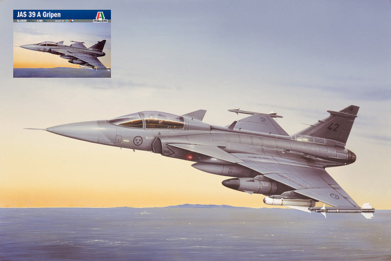 JAS 39 A GRIPEN KIT 1:48 - Italeri - IT2638