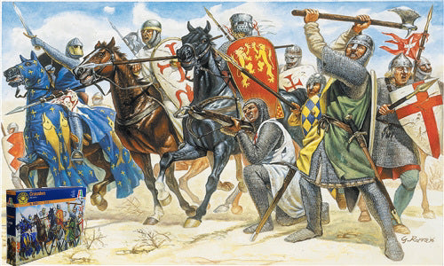 THE KNIGHTS CRUSADE KIT 1:72 - Italeri - IT6009