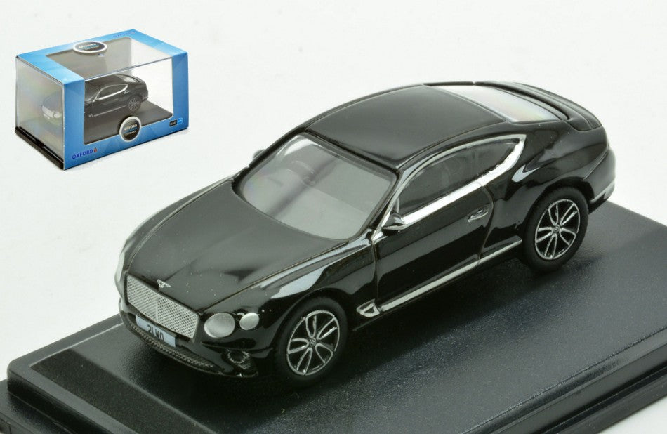BENTLEY CONTINENTAL GT BLACK 1:76 - Oxford - OXF76BCGT003
