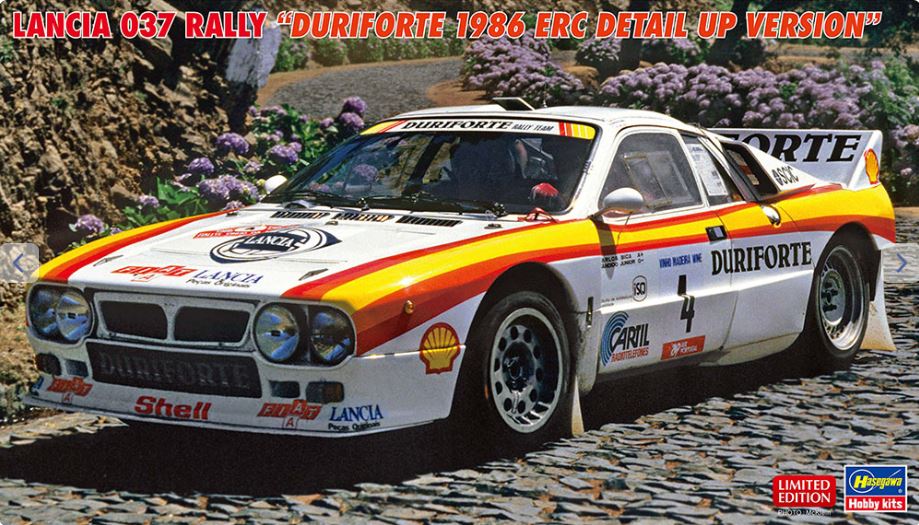 LANCIA 037 RALLY DURIFORTE KIT 1:24 - Hasegawa - HA20775