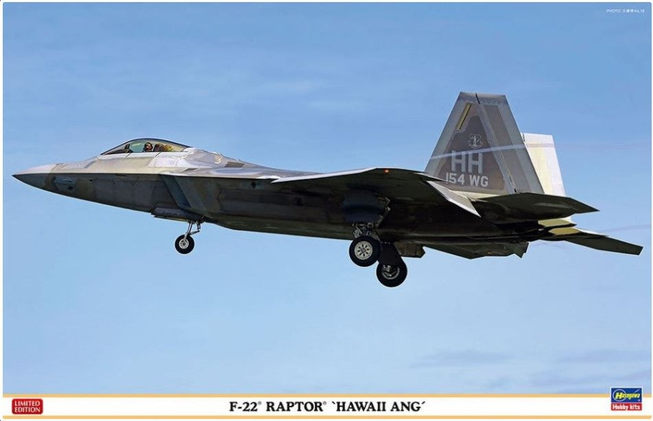 F-22 RAPTOR KIT 1:48 - Hasegawa - HA07555