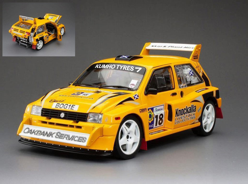 MG METRO 6r4 N.18 RALLY INT.TOPAZDONEGAL 2010 BOGLE-SHERRY 1:18 - SunStar - SS5547