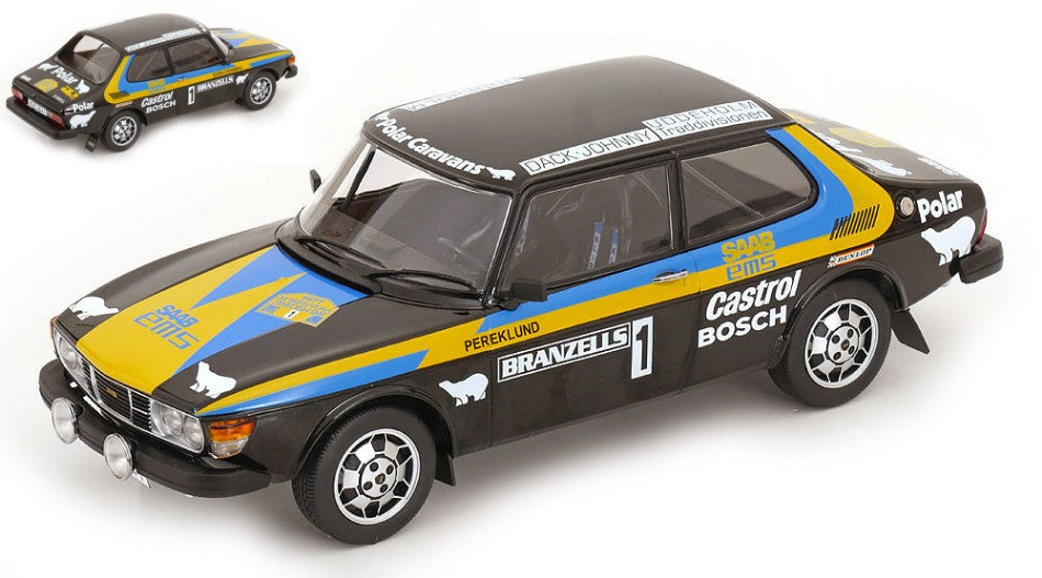 SAAB 99 EMS N.1 1:18 - ModelCarGroup - MCG18825