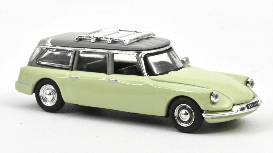 CITROEN ID 19 ESTATE 1961 GREEN 1:87 - Norev - NV155061