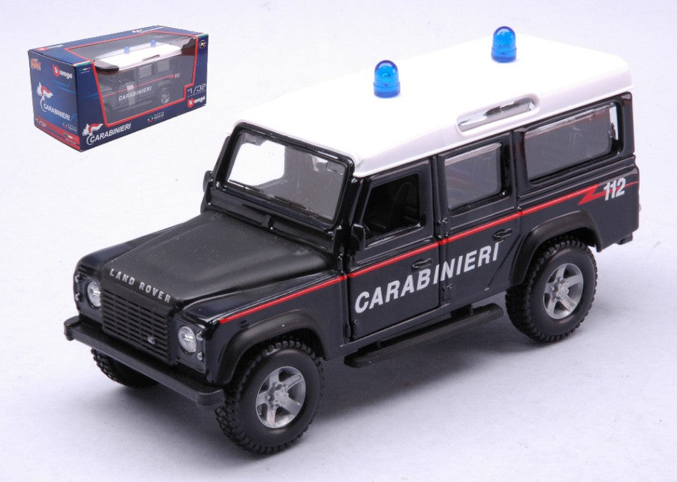 LAND ROVER DEFENDER LWB CARABINIERI 1:32 - Burago - BU43044C
