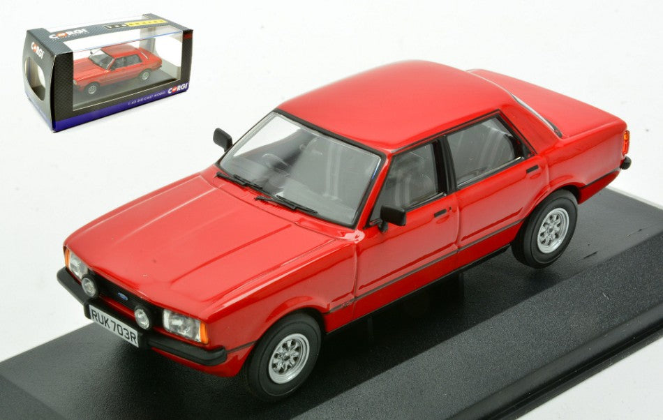 FORD CORTINA Mk4 2.0S VENETIAN RED 1:43 - Vanguards - VA11919