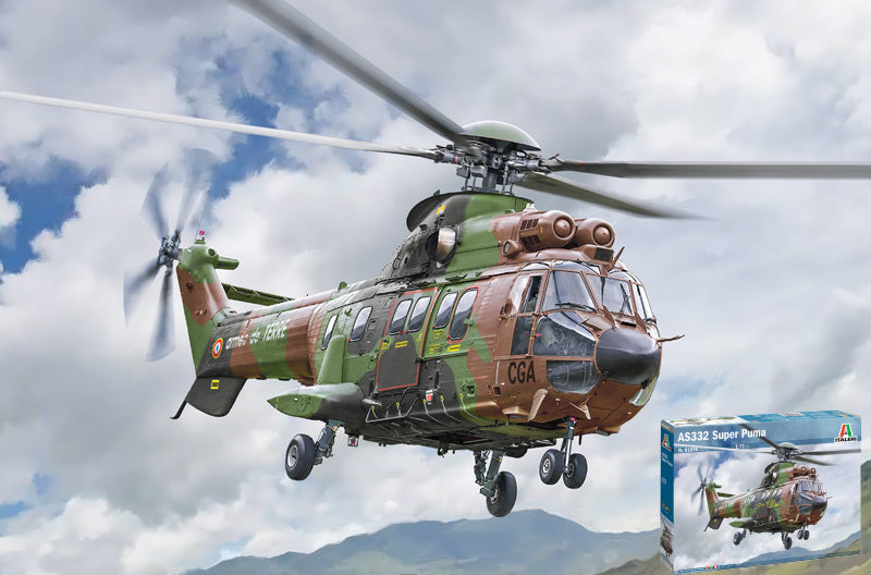 ELICOTTERO AS332 SUPER PUMA KIT 1:72 - Italeri - IT91096