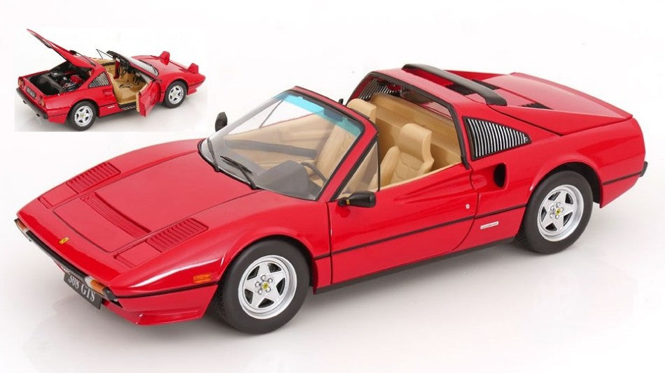 FERRARI 308 GTS QV EUROPE 1982 RED 1:12 - KK Scale - KKDC120272