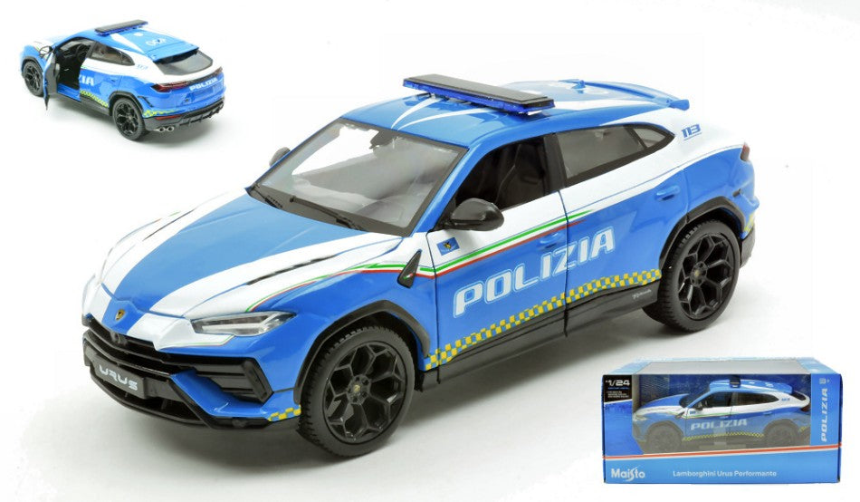 LAMBORGHINI URUS PERFORMANTE POLIZIA 1:24 - Maisto - MI32931
