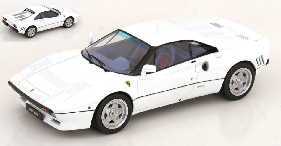 FERRARI 288 GTO CHRIS EVANS TOP GEARS 1984 WHITE 1:18 - KK Scale - KKDC180416