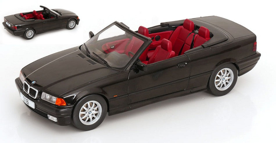 BMW 3er (E36) CABRIOLET 1996 BLACK 1:18 - ModelCarGroup - MCG18318