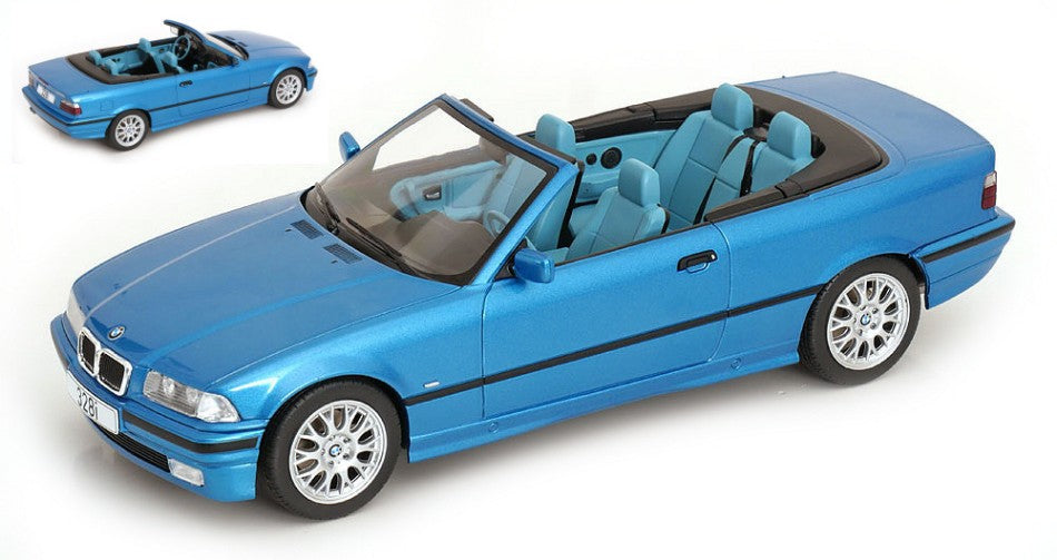 BMW 3er (E36) CABRIOLET 1996 TURQUOISE 1:18 - ModelCarGroup - MCG18319