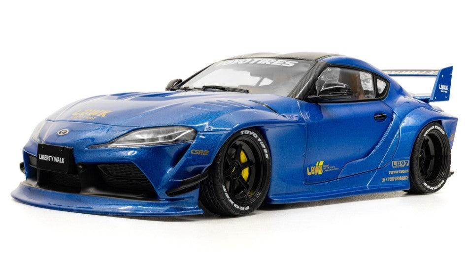 TOYOTA GR SUPRA LIBERTY
WALK BODY KIT BLUE METALLIC
2025 1:18 - Solido - SL1815503