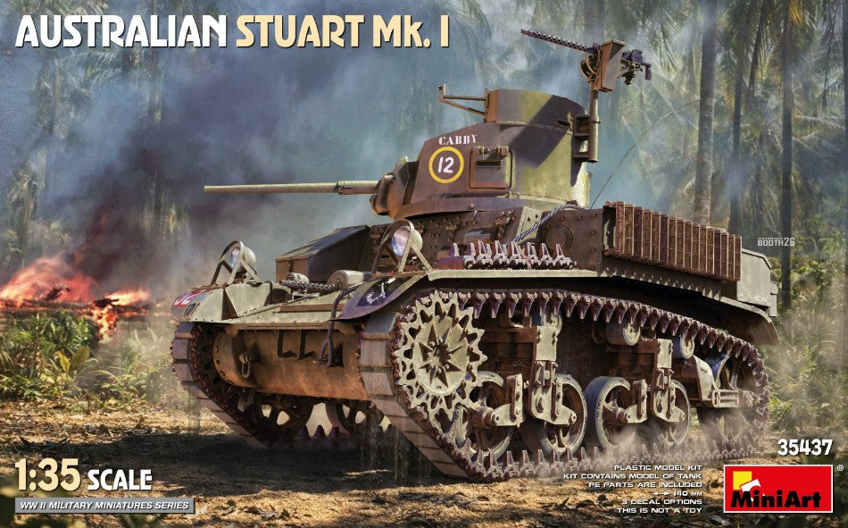 AUSTRALIAN STUART Mk.I KIT 1:35 - Miniart - MIN35437