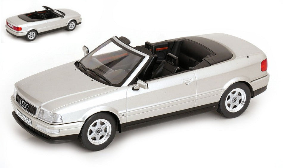 AUDI 80 CABRIOLET 1991 SILVER 1:18 - ModelCarGroup - MCG181225