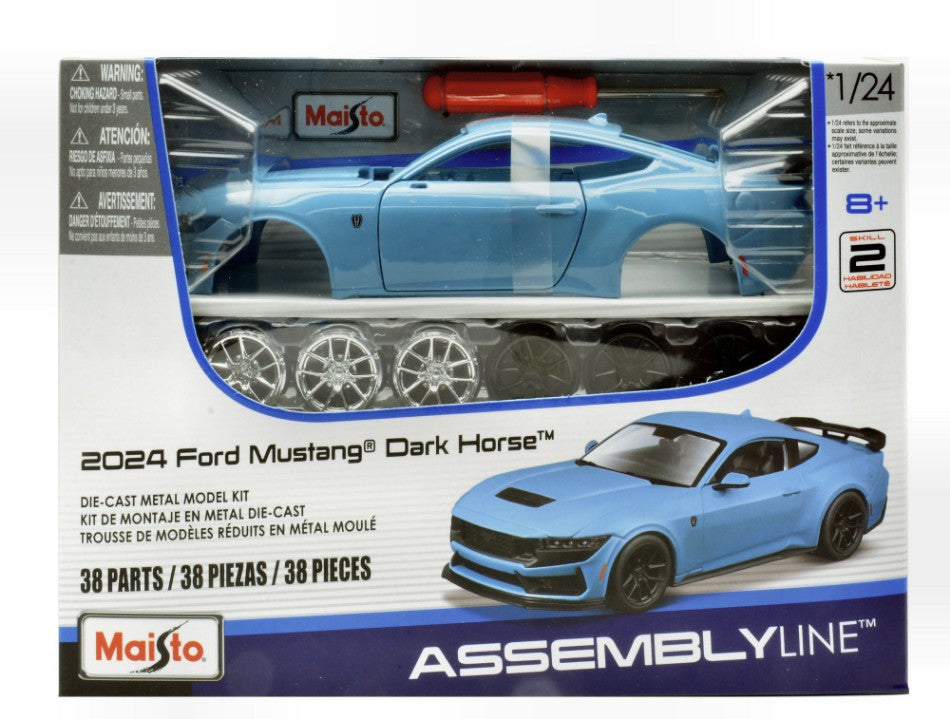 FORD MUSTANG DARKHORSE KIT 1:24 - Maisto - MI39544