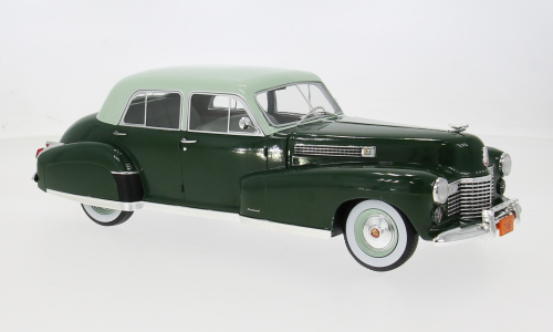 CADILLAC FLEETWOOD SERIES 60 1941 SPECIAL SEDANE GREEN 1:18 - ModelCarGroup - MCG18657