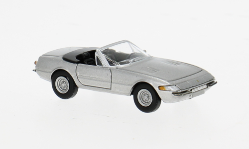 FERRARI 365 GTS/4 DAYTONA SPIDER 1971 SILVER 1:87 - Brekina - BRE22943