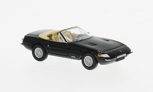 FERRARI 365 GTS/4 DAYTONA SPIDER 1971 BLACK 1:87 - Brekina - BRE22941