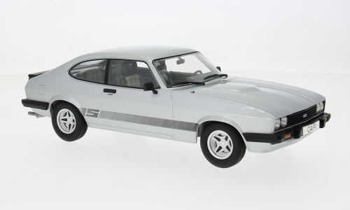 FORD CAPRI III 1978 SILVER 1:18 - ModelCarGroup - MCG18398