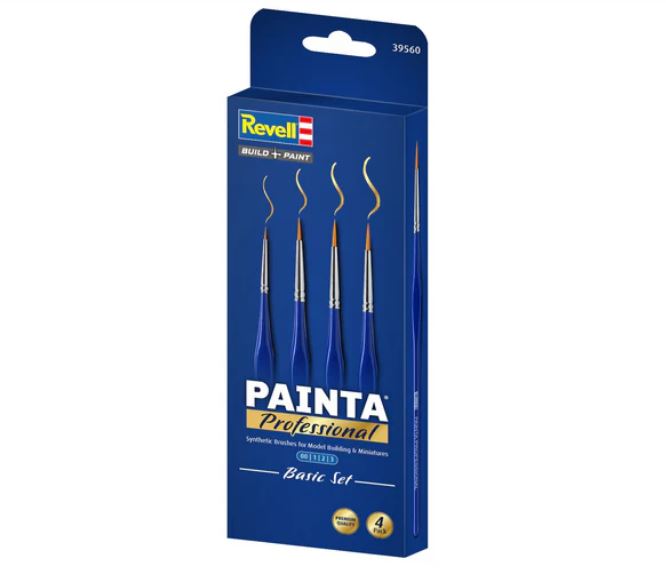 PENNELLI PAINTS PROFESSIONAL BRUSHES: BASIC SET - Revell - RV39560