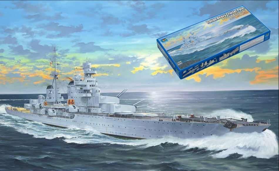 INCROCIATORE PESANTE POLA 1932 -1941 KIT 1:350 - Trumpeter - TP05381
