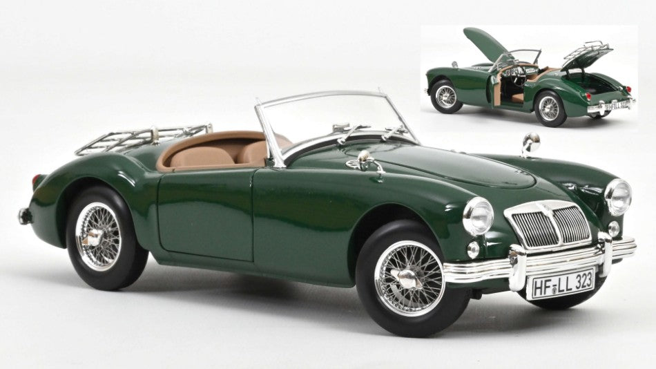MGA 1955 BRITISH RACING GREEN 1:18 - Norev - NV182610