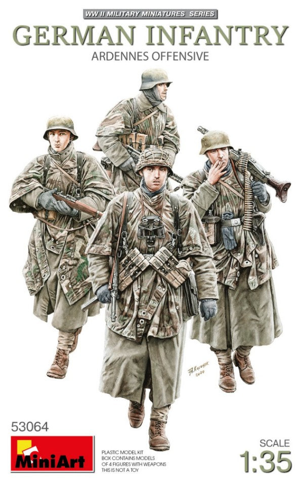 GERMAN INFANTRY ARDENNES OFFENSIVE KIT 1:35 - Miniart - MIN53064