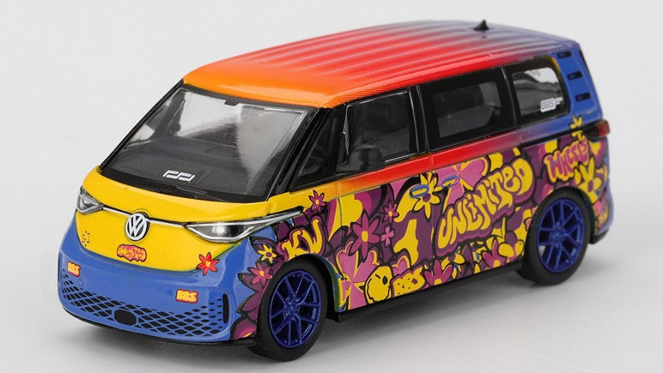 VOLKSWAGEN ID.BUZZ KW/BBS
2025 1:64 - Mini GT - MGT01159
