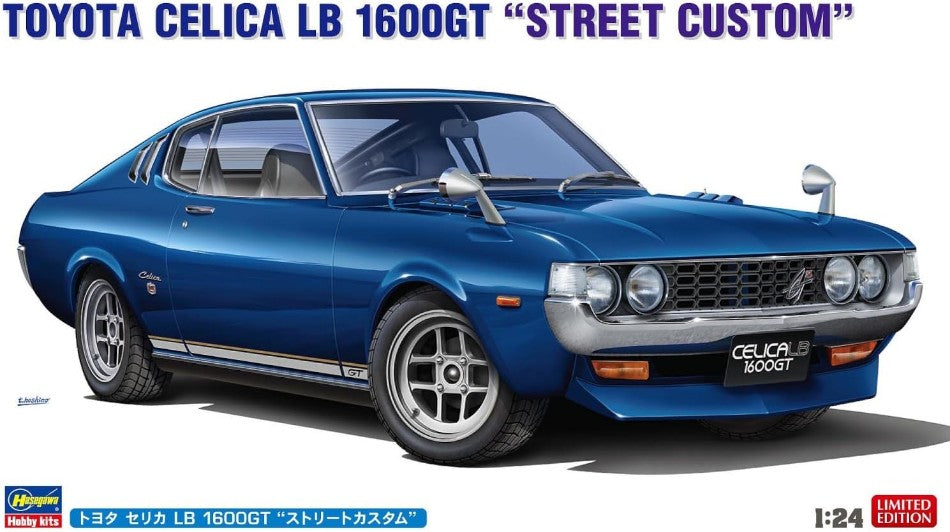 TOYOTA CELICA LB 1600GT STREET CUSTOM KIT 1:24 - Italeri - HA20812
