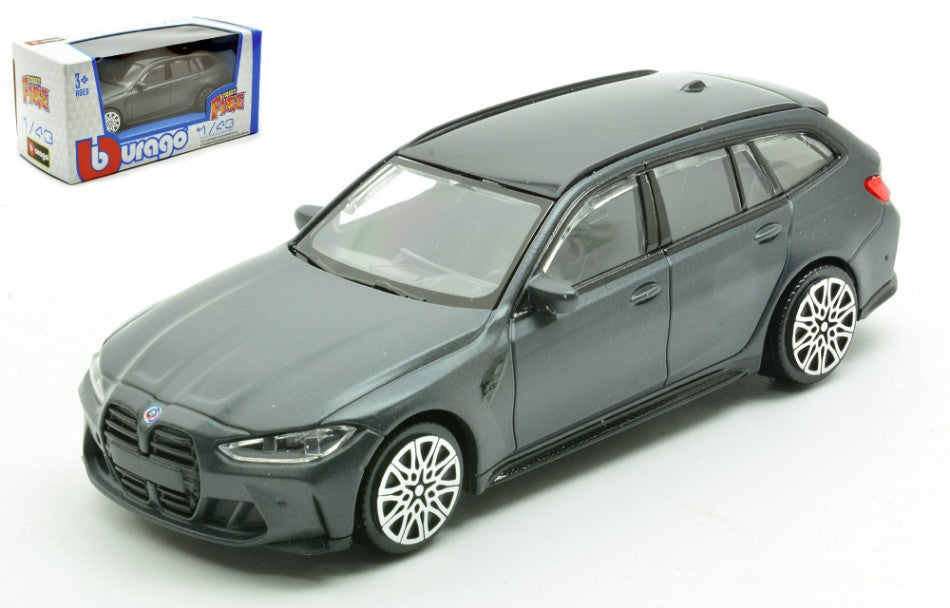 BMW M3 TOURING 2023 MATT BLACK 1:43 - Burago - BU30479MG