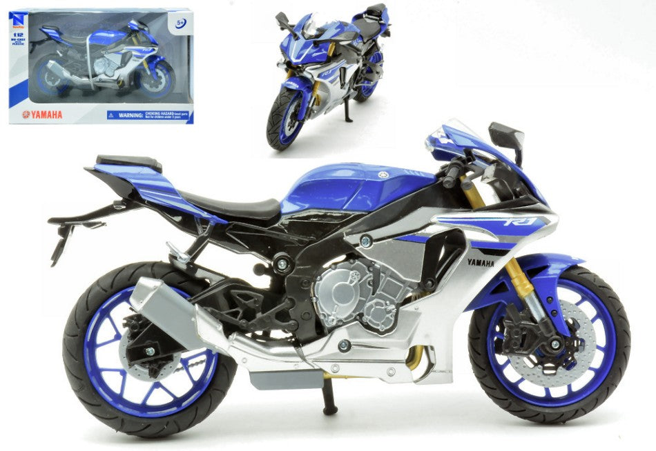 YAMAHA YZF-R1 BLUE 1:12 - New Ray - NY43103Y
