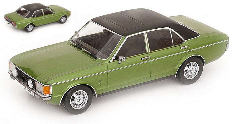 FORD GRANADA MK I 1972 GREEN 1:18 - ModelCarGroup - MCG18569