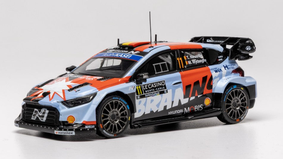 HYUNDAI i20 N N.11 RALLY1 MONTE CARLO 2026 NEUVILLE-WYDAEGHE 1:43 - Ixo Model - RAM1026A