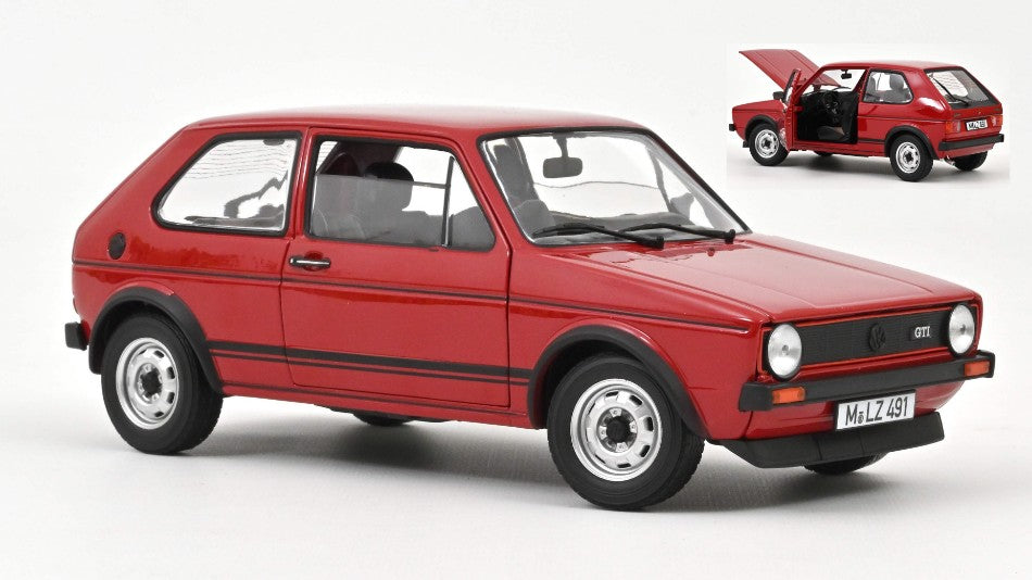 VW GOLF GTI 1976 RED (REPROD 2026) 1:18 - Norev - NV188472R