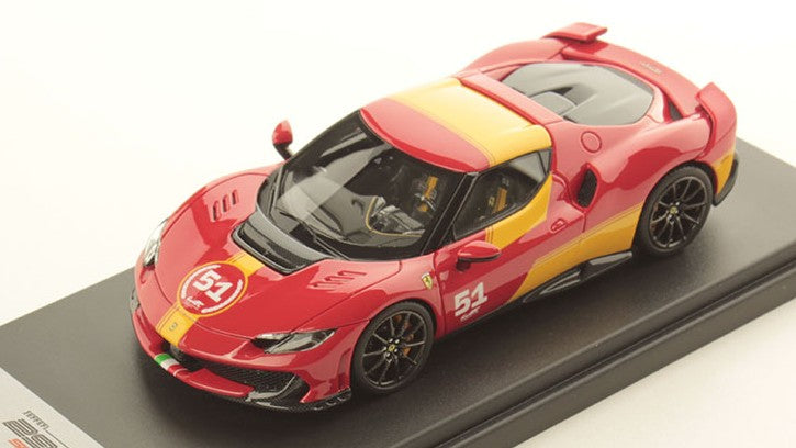 FERRARI 296 SPECIALE PILOTI FERRARI ROSSO SCUDERIA 1:43 - Looksmart - LS564H