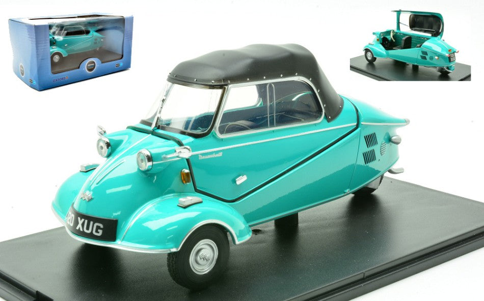 MESSERSCHMITT KR200 1955 TURQUOISE 1:18 - Oxford - OXF18MBC008