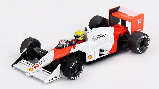 MCLAREN MP4/4 #12 Ayrton Senna Winner JAPANESE GRAND PRIX 1988 1:64 - Mini GT - MGT01099