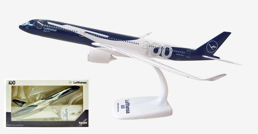 AIRBUS A350-900 LUFTHANSA "100 ANNI" 1:200 - Herpa - HP614924