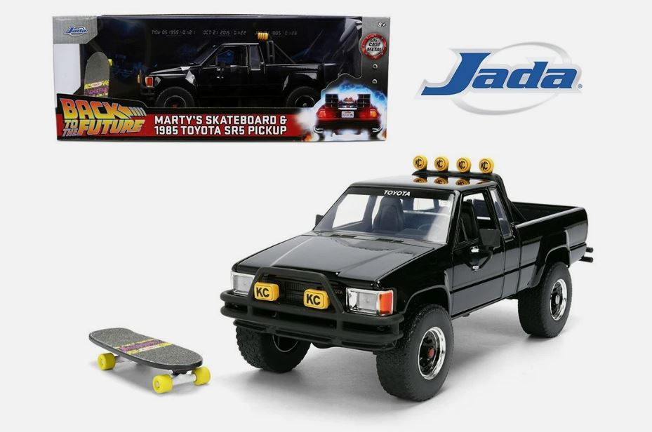 TOYOTA 1985 MARTY'S SKATEBOARD BACK TO THE FUTURE 1:24 - Jada Toys - JADA36479