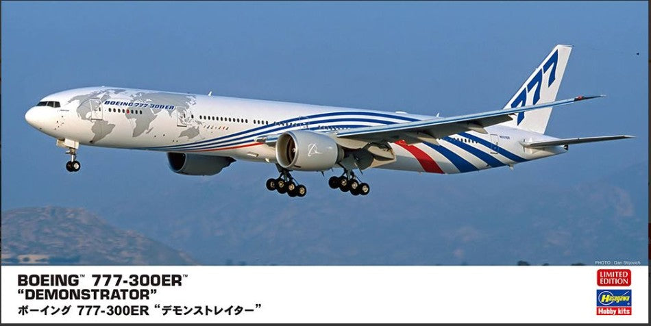 BOEING 777-300ER DEMONSTRATOR KIT 1:200 - Hasegawa - HA10870